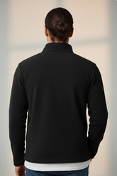 Balıkçı Yaka Polar Yarım Fermuarlı Sweatshirt